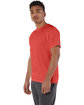 Champion Adult 6 oz. Short-Sleeve T-Shirt red river clay ModelQrt