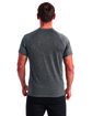 TriDri Unisex Panelled Tech T-Shirt black melange ModelBack