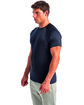 TriDri Unisex Panelled Tech T-Shirt french navy ModelQrt