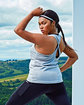 TriDri Ladies' Venus Knot-Back Yoga Tank  Lifestyle