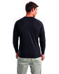TriDri Unisex Panelled Long-Sleeve Tech T-Shirt black ModelBack