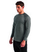 TriDri Unisex Panelled Long-Sleeve Tech T-Shirt black melange ModelQrt