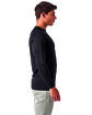 TriDri Unisex Panelled Long-Sleeve Tech T-Shirt black ModelSide