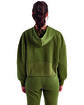 TriDri Ladies' Alice Half-Zip Hooded Sweatshirt olive ModelBack