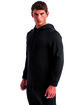 TriDri Unisex Spun Dyed Hooded Sweatshirt black ModelQrt