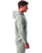 TriDri Unisex Spun Dyed Hooded Sweatshirt grey melange ModelSide