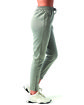 TriDri Ladies' Spun Dyed Jogger grey melange ModelSide