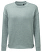 TriDri Ladies' Billie Side-Zip Sweatshirt heather grey OFFront