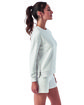 TriDri Ladies' Billie Side-Zip Sweatshirt white ModelSide