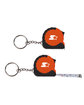 Prime Line Mini Grip Tape Measure Key Chain 3.25' orange DecoFront