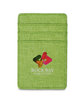 Prime Line Heathered RFID Wallet lime green DecoFront