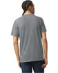 American Apparel Unisex Triblend USA Made Short-Sleeve Track T-Shirt ATHLETIC GREY ModelBack