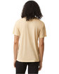 American Apparel Unisex Triblend Short-Sleeve Track T-Shirt tri cream ModelBack
