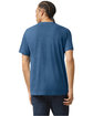 American Apparel Unisex Triblend Short-Sleeve Track T-Shirt TRI DUSK ModelBack