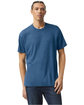 American Apparel Unisex Triblend Short-Sleeve Track T-Shirt  