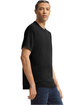 American Apparel Unisex Triblend USA Made Short-Sleeve Track T-Shirt  ModelSide