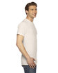 American Apparel Unisex Triblend Short-Sleeve Track T-Shirt TRI OATMEAL ModelSide