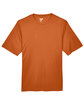 Team 365 Men's Zone Performance T-Shirt sprt brnt orange FlatFront