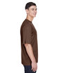 Team 365 Men's Zone Performance T-Shirt sport dark brown ModelSide