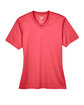 Team 365 Ladies' Sonic Heather Performance T-Shirt sp red heather FlatFront