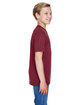 Team 365 Youth Sonic Heather Performance T-Shirt sp maroon hthr ModelSide