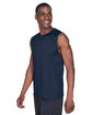Team 365 Men's Zone Performance Muscle T-Shirt sport dark navy ModelQrt