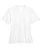 Team 365 Ladies' Zone Performance T-Shirt white FlatFront