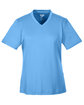 Team 365 Ladies' Zone Performance T-Shirt SPORT LIGHT BLUE OFFront