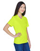 Team 365 Ladies' Zone Performance T-Shirt SAFETY YELLOW ModelQrt
