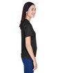 Team 365 Ladies' Zone Performance T-Shirt BLACK ModelSide
