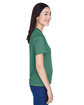 Team 365 Ladies' Zone Performance T-Shirt SPORT DARK GREEN ModelSide