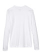 Team 365 Ladies' Zone Performance Long-Sleeve T-Shirt WHITE FlatBack