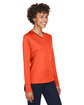 Team 365 Ladies' Zone Performance Long-Sleeve T-Shirt sport orange ModelQrt