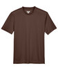 Team 365 Youth Zone Performance T-Shirt sport dark brown FlatFront