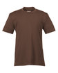 Team 365 Youth Zone Performance T-Shirt sport dark brown OFFront