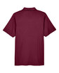 Team 365 Men's Charger Performance Polo sport maroon FlatBack
