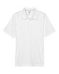 Team 365 Men's Charger Performance Polo white FlatFront
