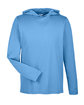 Team 365 Men's Zone Performance Hooded T-Shirt sport light blue OFFront