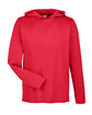 Team 365 Men's Zone Performance Hooded T-Shirt sport red OFFront