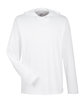 Team 365 Men's Zone Performance Hooded T-Shirt white OFFront