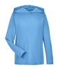 Team 365 Youth Zone Performance Hooded T-Shirt sport light blue OFFront
