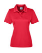 Team 365 Ladies' Zone Performance Polo sport red OFFront