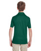 Team 365 Youth Zone Performance Polo SPORT FOREST ModelBack