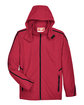 Team 365 Adult Conquest Jacket with Mesh Lining SPORT RED FlatFront
