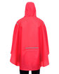 Team 365 Adult Zone Protect Packable Poncho SPORT RED ModelBack