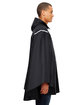 Team 365 Adult Zone Protect Packable Poncho BLACK ModelSide