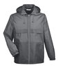 Team 365 Adult Zone Protect Lightweight Jacket SPORT GRAPHITE OFFront