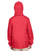 Team 365 Youth Zone Protect Lightweight Jacket sport red ModelBack