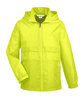 Team 365 Youth Zone Protect Lightweight Jacket safety yellow OFFront