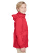 Team 365 Youth Zone Protect Lightweight Jacket sport red ModelSide